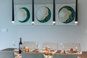 Dining - Villa Onore - Luxurious pool jacuzzi (Dassia)