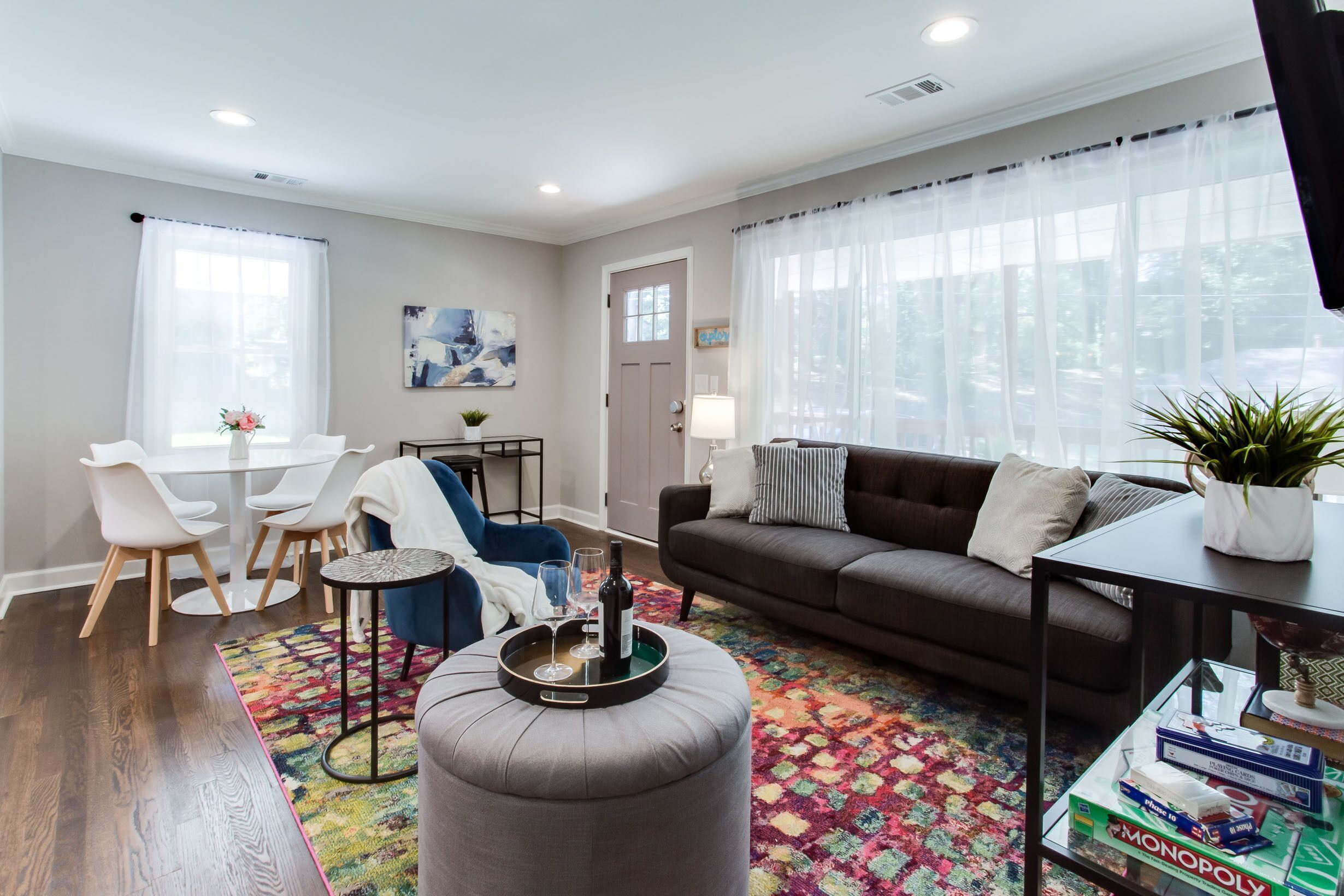 スマートテレビ、暖炉