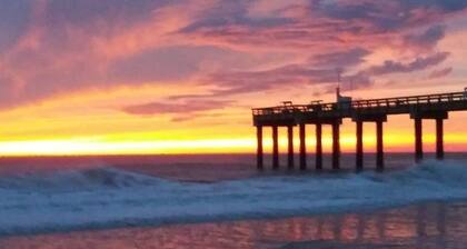 NEWLY RENOVATED DOG FRIENDLY BEACH HOUSE WITH FENCED IN YARD 1 BLOCK TO BEACH