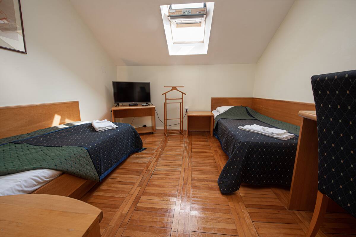 Klassieke Twin kamer | Geluiddichte muren, gratis wifi, beddengoed