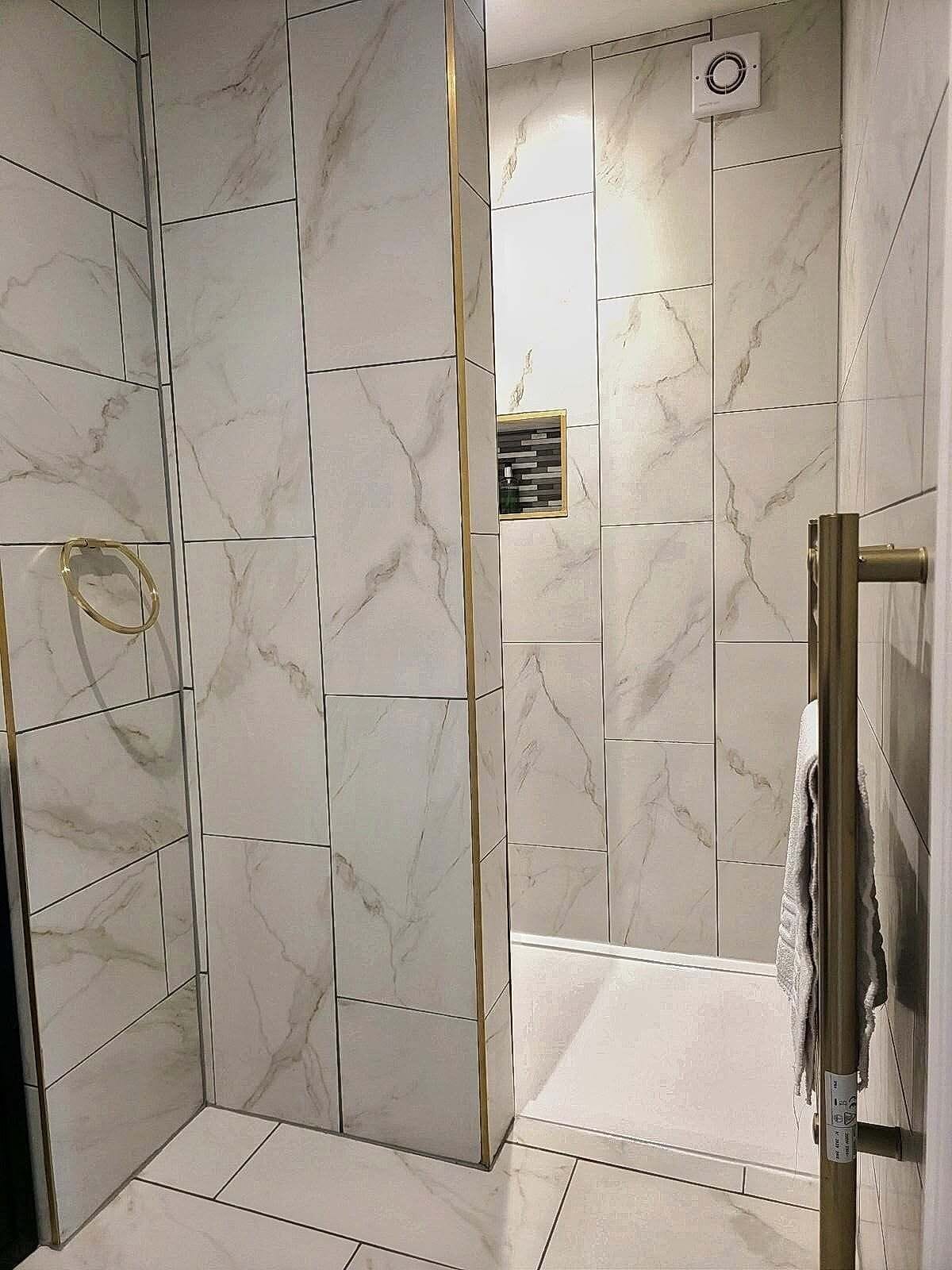 Habitación panorámica doble, baño privado | Baño