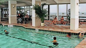 Una piscina climatizada