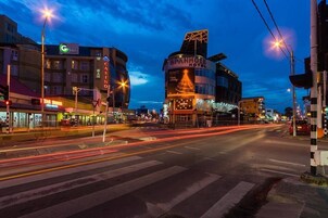 Front of property - evening/night