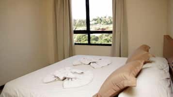 Minibar, wifi gratis y ropa de cama
