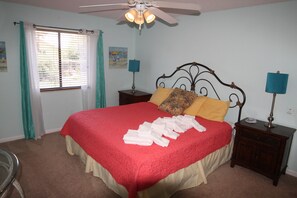 House, Multiple Beds, Private Pool, Pool View | View from room