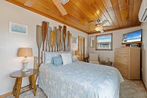 1 bedroom, iron/ironing board, travel crib, free WiFi