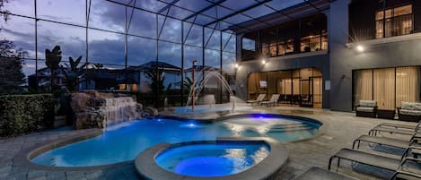 Piscine chauffée