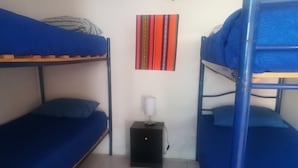 Iron/ironing board (on request), bed sheets - Hostal Covaine - Hostel (San Pedro de Atacama)
