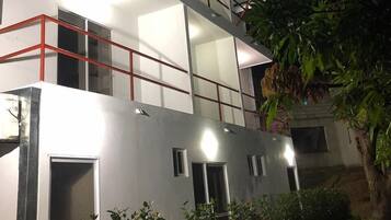 Front of property - evening/night