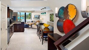 TV, DVD player, ping pong