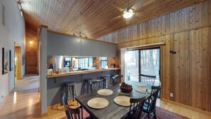 House, Multiple Beds (Family Mountain Chalet) | Private kitchen | Fridge, microwave, stovetop, dishwasher - Family Mountain Chalet (Truckee)