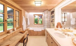 Townhome, Multiple Beds (Luxury Gstaad) | Bathroom | Hair dryer - Gstaad (Saanen)