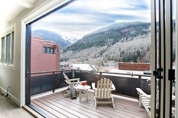Condo, 4 Bedrooms | Balcony - Meribel Penthouse - Luxury Condominium With Penthouse Views, Heart of Downtown Telluride, Hot Tub (Telluride)