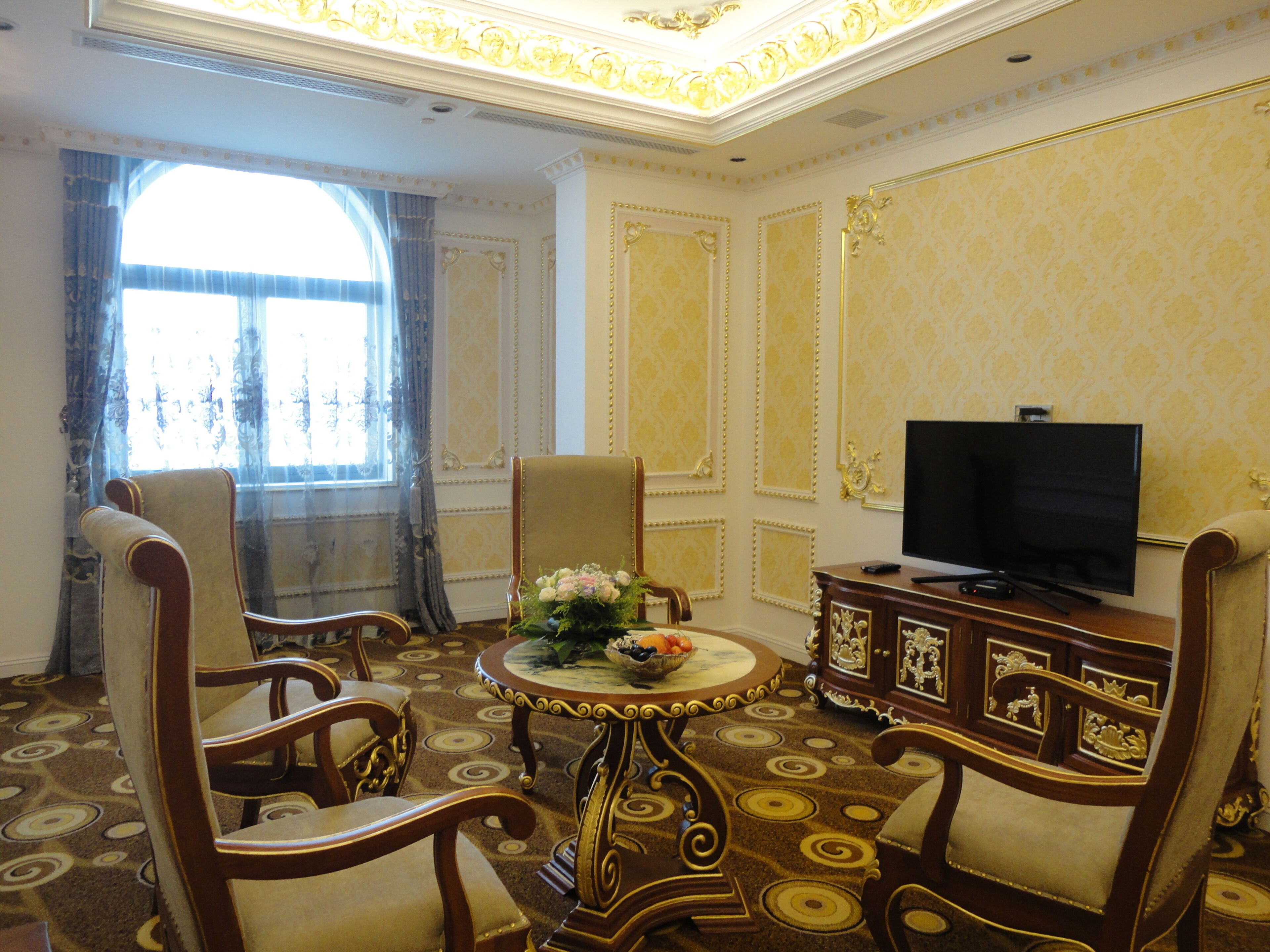 Quarto real | Opções para refeição no quarto