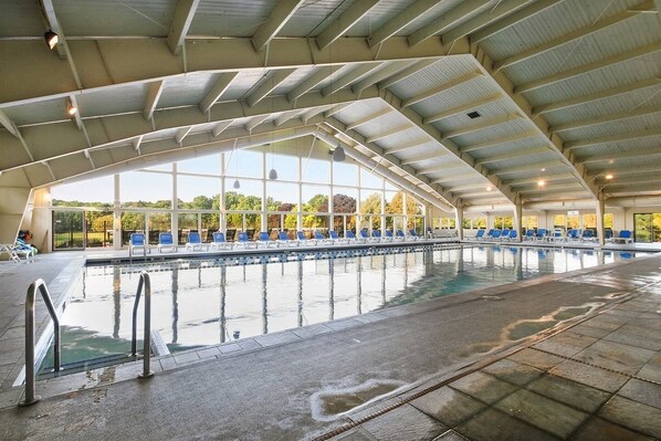 Indoor pool, outdoor pool