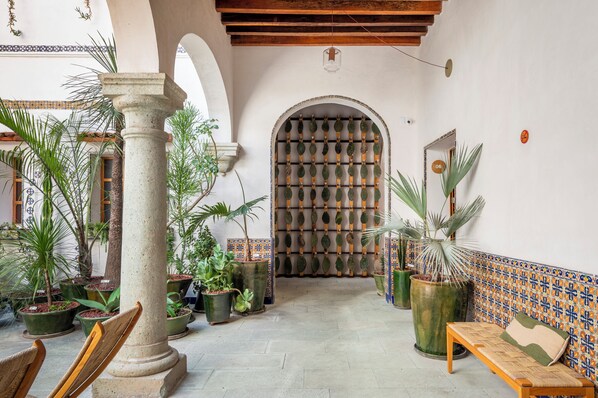 Terrace/patio - Grana B&B (Oaxaca)