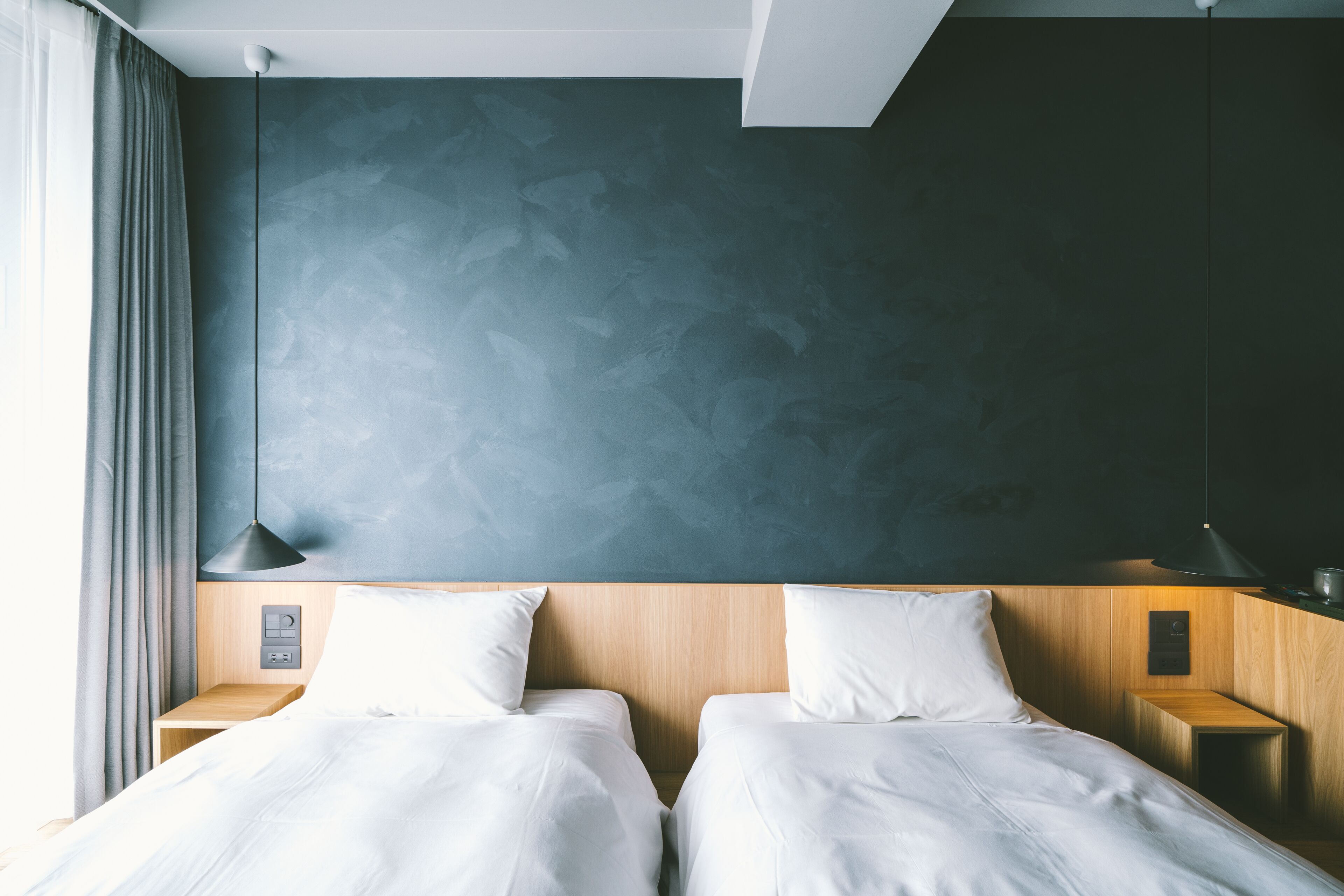 deluxe twin room | 1 bedroom, soundproofing, free wifi, bed sheets