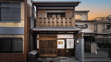 Façade de l’hébergement