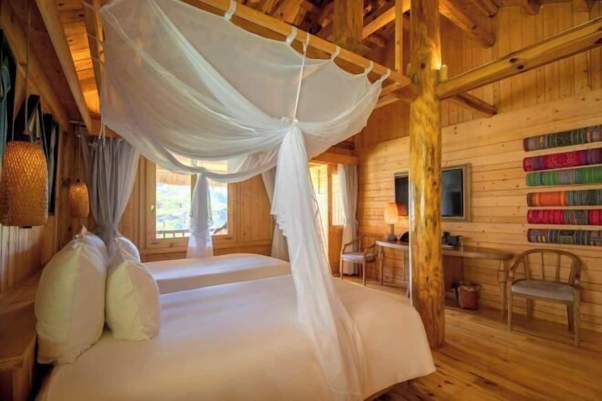 Premium bedding, down duvets, pillow-top beds, in-room safe