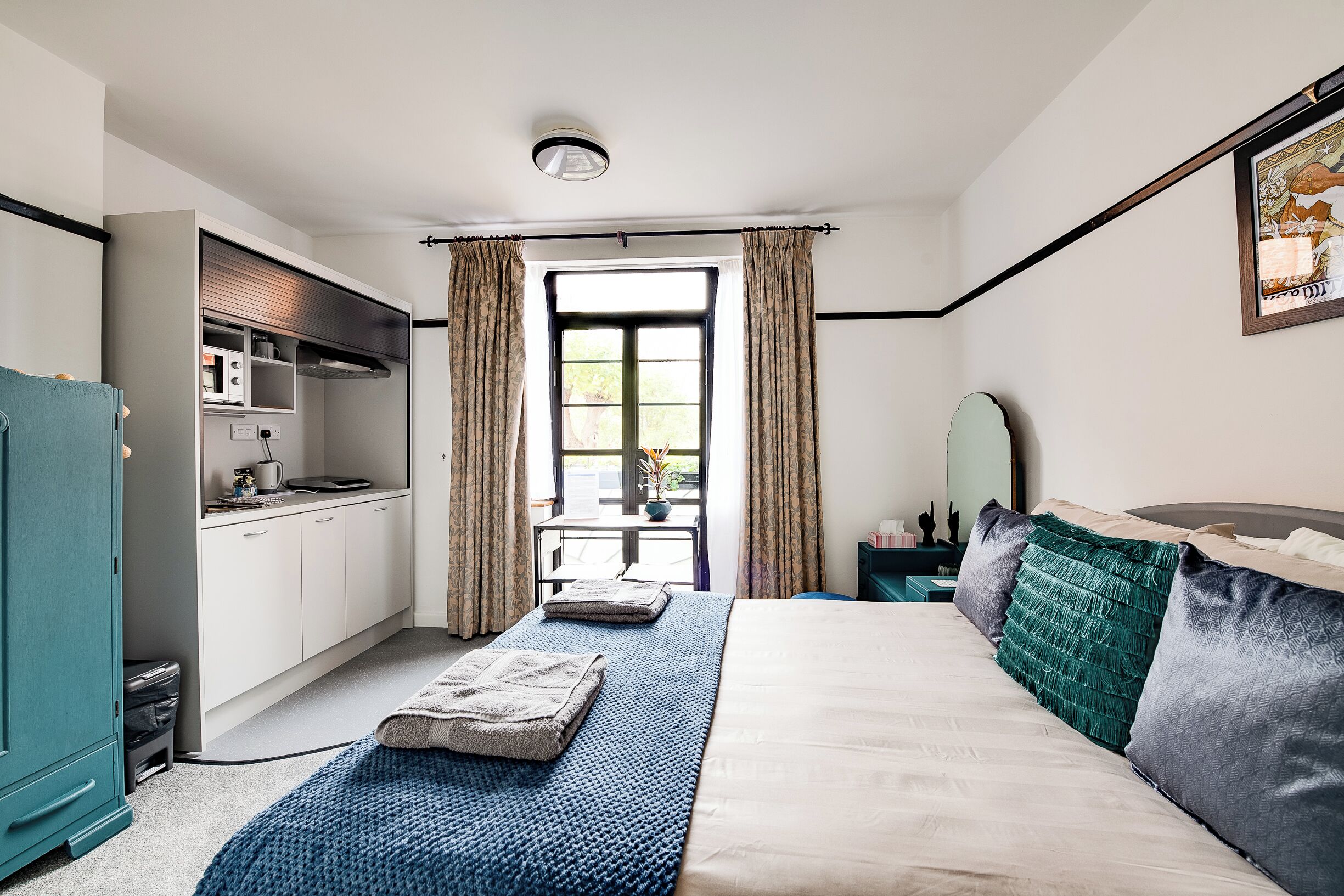 1 soverom, strykejern/-brett, wi-fi (inkludert) og sengetøy