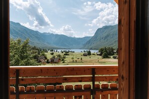 Apartment, 1 Bedroom, Balcony, Lake View | Balcony view - Aparthotel Triglav (Bohinj)