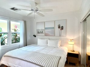 2 bedrooms, iron/ironing board, free WiFi, bed sheets