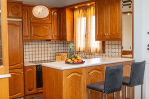 House, 3 Bedrooms | Private kitchen - Villa Agave (Naxos)