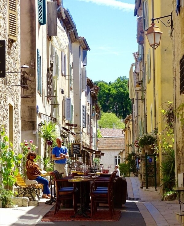 Façana frontal de l'allotjament