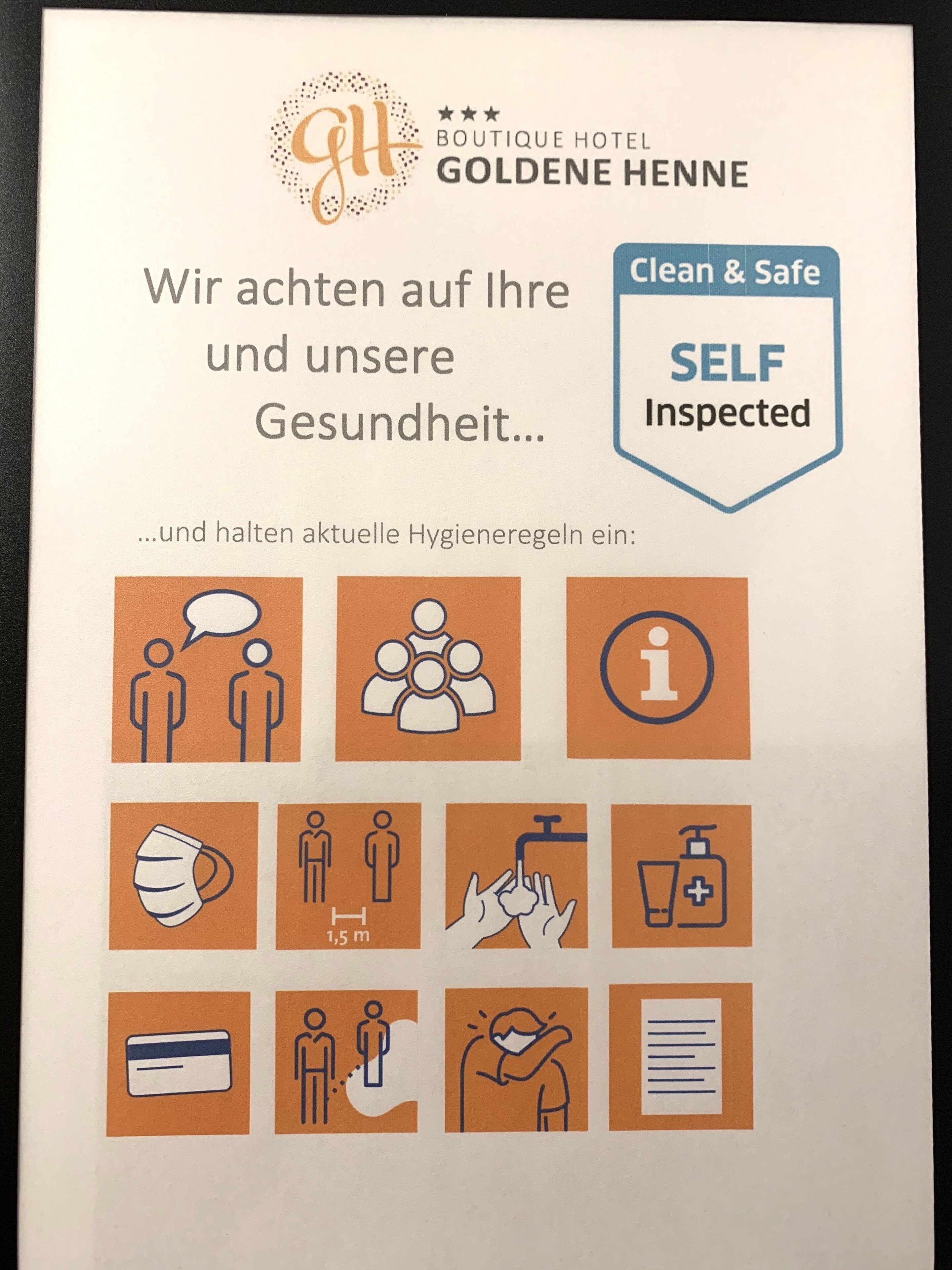 cleanliness standards