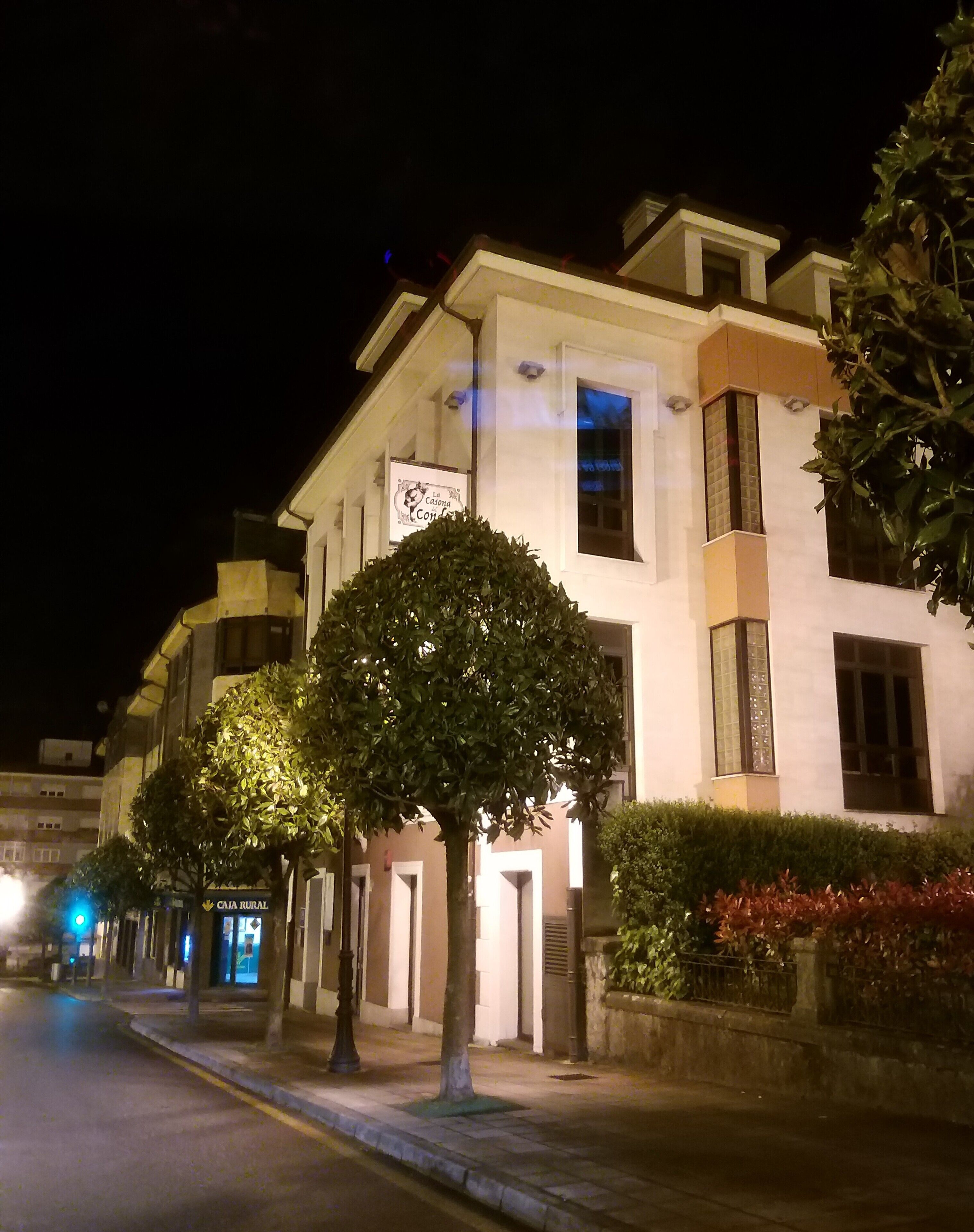 front of property – evening/night