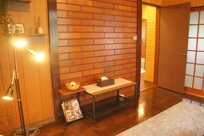 Private Vacation Home | Living area | Flat-screen TV - Yoshimura House Hotel 6 (Fujikawaguchiko)