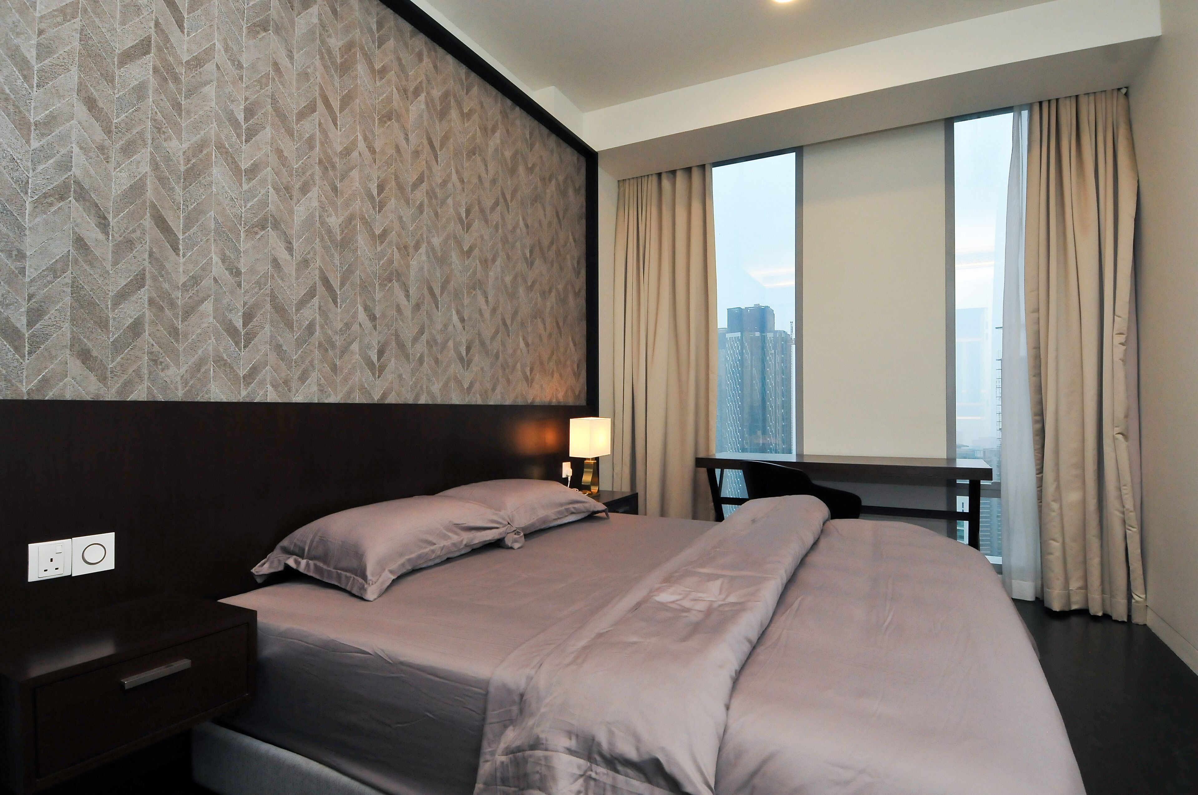 2 bedrooms, iron/ironing board, free WiFi, bed sheets