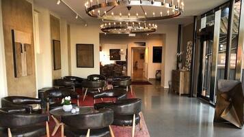 Sala de estar en el lobby