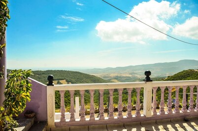 Breathtaking views of mountains, sea and ...