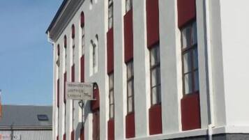 Overnatningsstedets facade