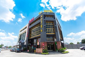 Façade de l’hébergement