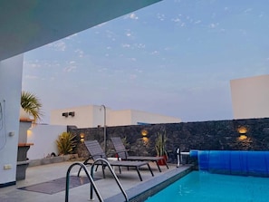Piscine chauffée