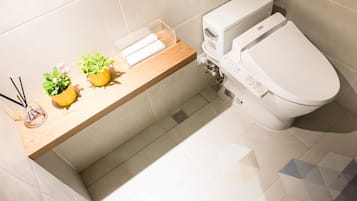 Buồng tắm vòi sen, đồ dùng nhà tắm miễn phí, máy sấy tóc