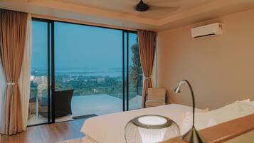 5 bedrooms, premium bedding, minibar, blackout curtains