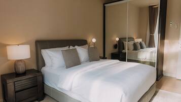 5 habitaciones, ropa de cama de alta calidad y minibar