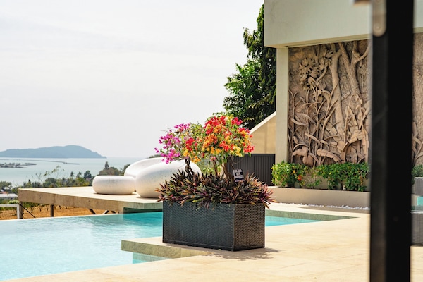 Pemandangan dari properti
