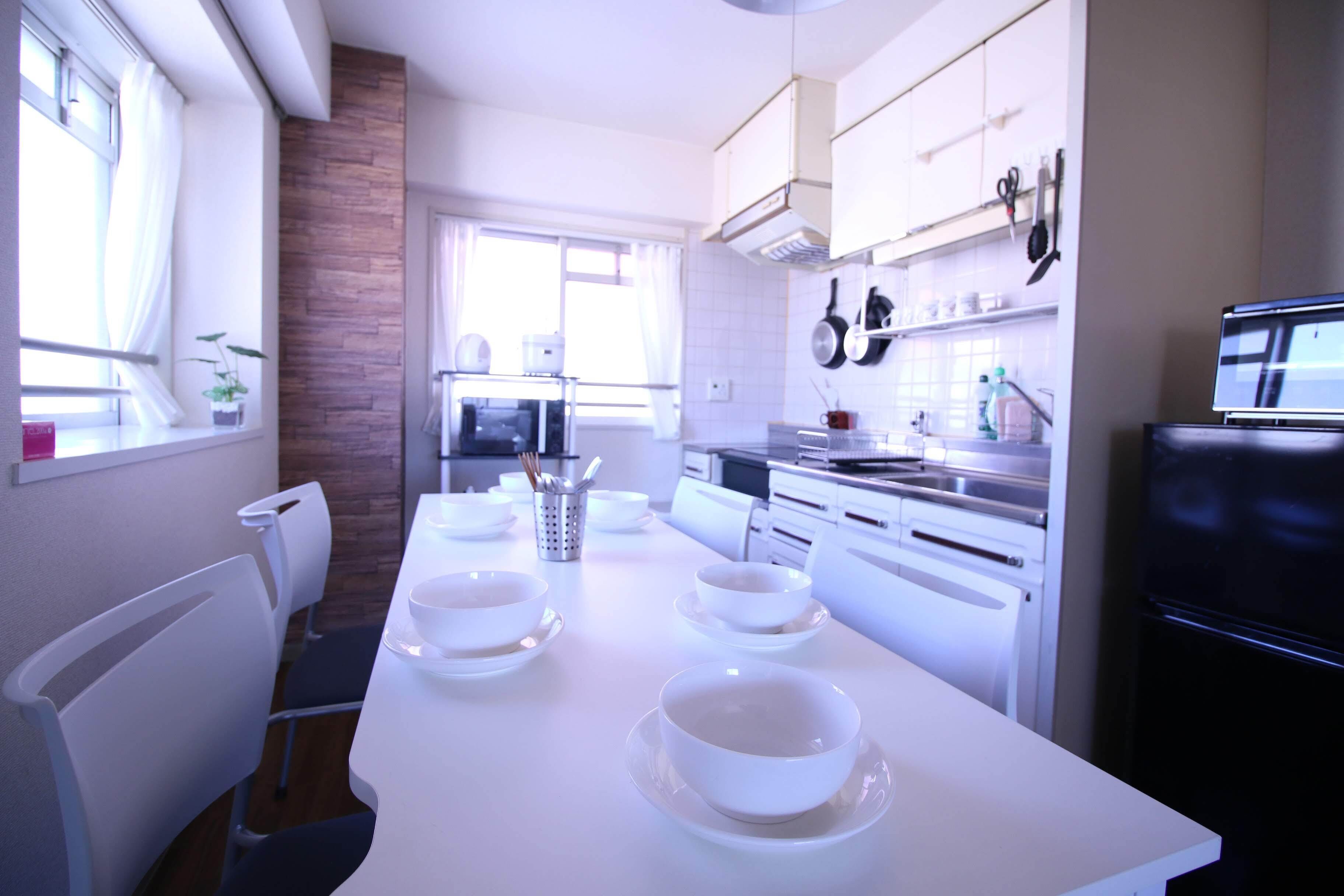 Apartamento básico, 2 quartos (Dining Kitchen, MG507) | Opções para refeição no quarto