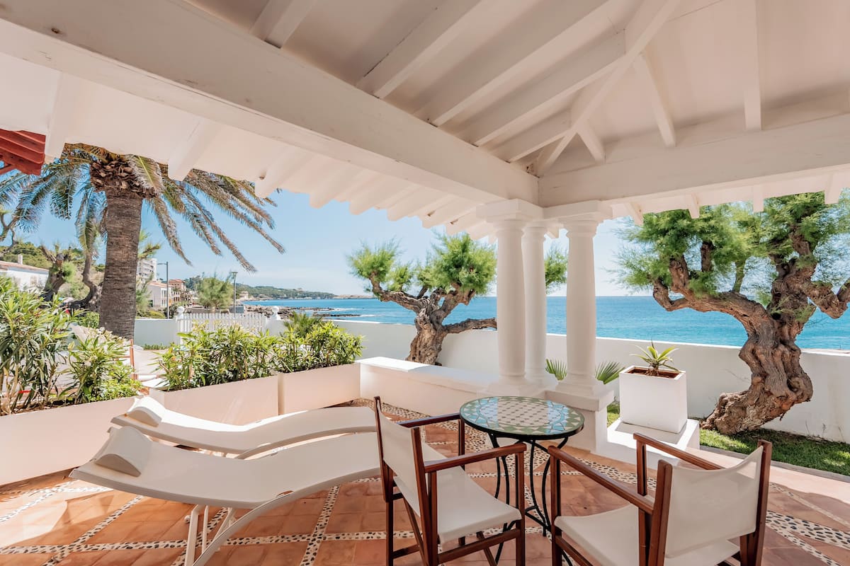 Deluxe-rum - havsutsikt - vid havet | Terrass/Patio