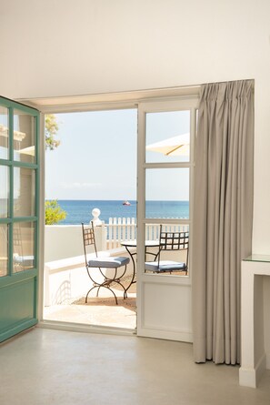 Superior Double or Twin Room, Sea View | Terrace/patio