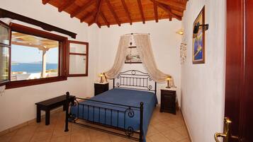 Villa, 2 Bedrooms, Sea View | 2 bedrooms, blackout drapes, soundproofing, iron/ironing board