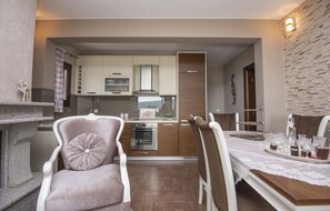 Villa, 2 Bedrooms, Sea View (Outdoor Jetted Tub) | Private kitchen - Agnantema Villas (Alonissos)