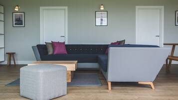 TV, fireplace, DVD player