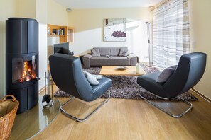 Lägenhet - 3 sovrum (Schiffchen, incl. EUR125 Cleaning Fee) | Vardagsrum | Platt-tv