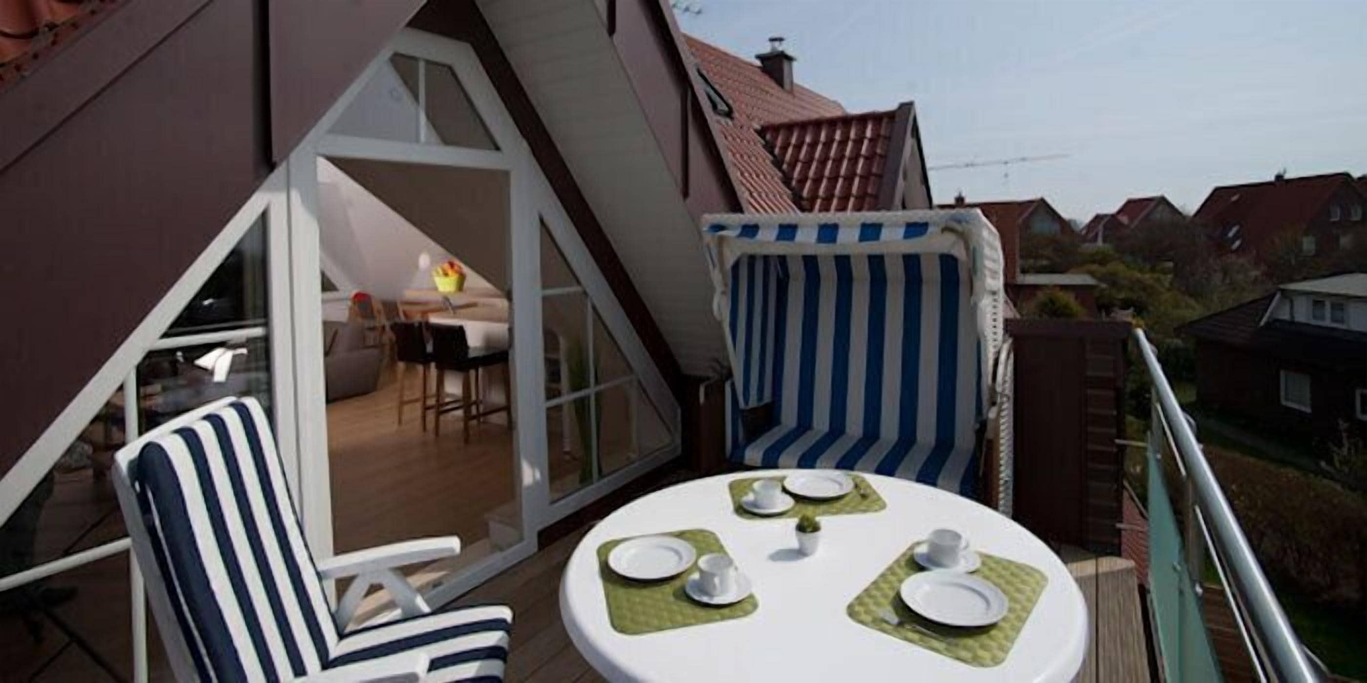 公寓, 海景 (Oberdeck, incl. EUR85 Cleaning Fee) | 陽台景觀