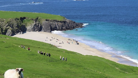 Beach. Great Blasket Island Accommodation